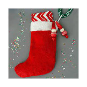 Wholesale Custom Home Fine Wool Knitted Kids Candy Gift Red Letter <b>Christmas</b> Socks UAE For Export - Product Image 3