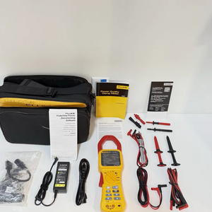 FLUKES 345 Medidor de pinza de calidad de energía con cables y accesorios (Probado) Nuevo - Product Image 1