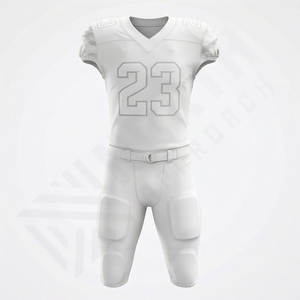 ชุดยูนิฟอร์มอเมริกันฟุตบอลแบบกำหนดเอง MOQ ต่ำ สไตล์โปร พิมพ์ลายดิจิทัล โลโก้ทีม หมายเลข ชุดสำหรับผู้ใหญ่ ระดับมืออาชีพ สำหรับทีม  ไซส์พลัส - Product Image 1