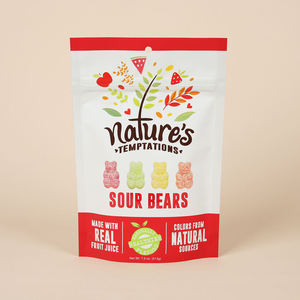 Bonbons personnalisés anti-odeur 3.5 grammes sacs Opp pochette support pour emballage alimentaire de collation impression numérique étanche de qualité alimentaire - Product Image 2