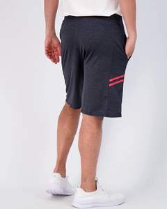 Shorts de survêtement en coton grande taille pour hommes, logo personnalisé d'été, Streetwear, fitness décontracté, athlétique, délavé, respirant, vente en gros - Product Image 4