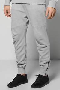 Pakistan Manufacture Men's Casual Training Jogging <b>Trousers</b> Lightweight Polyester Canvas Mid <b>Elastic</b> Waist Breathable Quick Dry - Product Image 2