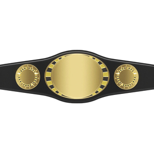 เข็มขัดแชมป์แบบกำหนดเอง แผ่นโลหะสีทองทรงกลม สำหรับมวย MMA มวยปล้ำ - Product Image 2