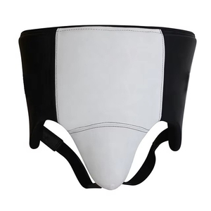 Anti-Sweat Leather <b>Groin</b> <b>Guard</b> for Boxing MMA Taekwondo Karate Training Ergonomic Supportive Design to Avoid Injuries - Product Image 3