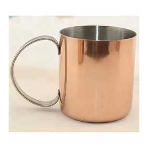 Ensembles de tasses à café en cuivre au design personnalisé Fabrication à la main alimentaire réutilisable Fabricant et exportateur personnalisés Qualité à l'exportation - Product Image 6