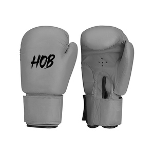 Gants de boxe en cuir véritable et en cuir PU de qualité pour l'entraînement des enfants MMA et Kickboxing - Protection UV respirante - Product Image 4