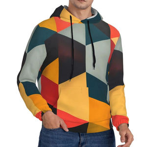 Sudadera con capucha Unisex de talla grande, Sudadera con capucha de poliéster para adultos, jóvenes y niños pequeños, sudaderas con capucha con logotipo estampado personalizado para hombres - Product Image 2