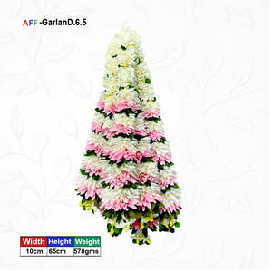 Guirnalda de Flores Artificiales Dhol Ladi de Plástico para Decoración Interior Colgante al por Mayor AFF-Garland-6.5 Precio Rs.1800/10 piezas - Product Image 1
