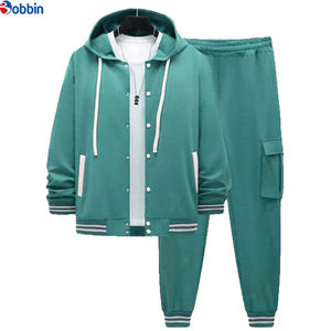 Conjunto Deportivo Unisex de Moda Otoño-Invierno, Nuevo Chándal Universitario para Hombre, Chaqueta de Béisbol Personalizada, Pantalones de Trabajo, Conjunto Moderno - Product Image 4