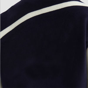 แจ็กเก็ตคอปกตั้งสำหรับผู้ชายเสื้อขนสัตว์แขนหนังดีไซน์ทันสมัยสวมใส่สบาย - Product Image 5