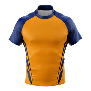 Maillot de rugby de meilleure qualité, vêtements d'entraînement sur mesure en polyester à manches courtes, vêtements de sport, chemises de rugby - Product Image 5