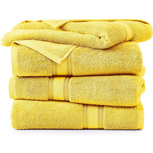 Serviettes de bain luxueuses en coton d'Inde Serviettes de plage écologiques et élégantes à absorption rapide - Product Image 1