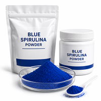 Poudre de Spiruline Bleue en Gros, Extrait de Phycocyanine, Colorant Alimentaire Naturel, OEM ODM, Marque Privée, Fournisseur en Gros Direct Usine