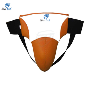 Protector de ingle de cuero de alta calidad personalizado para lucha de boxeo profesional Protector inguinal con diseño de logotipo personalizado - Product Image 6