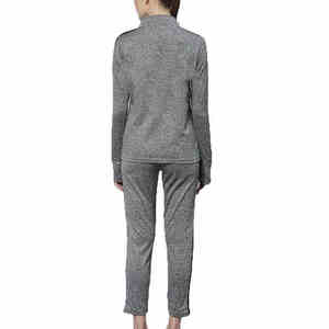 Women's Summer XS Size Tracksuit Set Soft <b>Stretch</b> <b>Fabric</b> Zipper Jacket and Fitted for Casual Daily Wear Gym Workout or Travel - Product Image 3