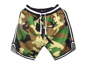 เสื้อบาสเก็ตบอลผู้ชายแบบสั่งทำพิเศษ พร้อมงานปักลาย Tackle Twill ผ้าตาข่ายวินเทจ แขนสั้น โลโก้ด้านหน้า ชื่อทีมสั่งทำได้ - Product Image 1