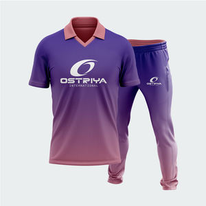 Hot Selling Product Customized Logo Printed Cricket Uniform High Quality Cricket Jersey <b>And</b> <b>Trouser</b> <b>Set</b> In Low MOQ - Product Image 6