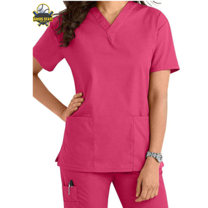 Uniforme de Licra Unisex para Personal de Hospital, Uniforme de Secado Rápido para Trabajo Médico, Diseño de Logotipo Personalizado - Product Image 3