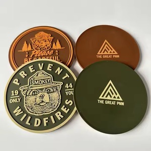 Posavasos de madera natural con grabado de hojas, mesa de lujo decorativa para el hogar, oficina, restaurantes, almohadillas, tendencia superior - Product Image 6