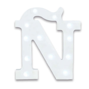 Lampada a LED 3D con Lettere Luminose per Decorare Pannelli Alfabetici - Product Image 2