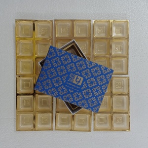 Boîtes à chocolat sérigraphiées sur mesure avec stratification mate avec logo et insertion de plateaux en plastique pour une utilisation dans les ustensiles de cuisine - Product Image 2