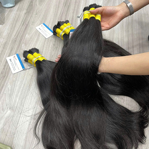 Venta al por mayor de cabello humano sin procesar cabello crudo vietnamita de alta calidad extensiones de cabello a granel sin trama - Product Image 1