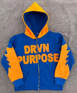 Fabrication professionnelle de haute qualité 100% coton ensembles de survêtements pour hommes survêtements imprimés confortables hiver brodé - Product Image 4