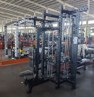 Système de musculation commercial multi-stations BN 8 avec câbles indépendants, crossover, lat pulldown et extension des jambes pour grands centres de fitness