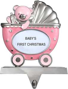 Soporte para medias de aluminio y hierro de diseño elegante, soporte para medias de estilo moderno de níquel para decoración de Navidad, decorativo hecho a mano - Product Image 5