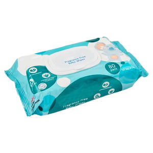Lingettes pour bébé <span class=keywords><strong>bio</strong></span> à étiquette privée personnalisée, lingettes humides douces et naturelles pour un usage domestique, lingettes nettoyantes non tissées biodégradables - Product Image 3