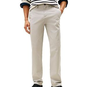 กางเกงชิโน่ทรงสลิมฟิตสำหรับผู้ชาย ผ้าสเตรช ใส่สบาย ดูดี มีสไตล์ ทรงตรง เอวสูง ผลิตจากผ้าแคนวาส - Product Image 1