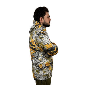 Sudadera con capucha de caza Boxy con logotipo personalizado de alta calidad, sudadera con capucha y sudaderas de gran tamaño con estampado, conjuntos de sudaderas básicas de peso pesado - Product Image 3