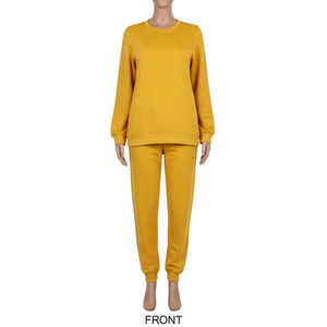 Conjunto de Dos Piezas para Mujer en Tela Anti-Pilling, Blazer de Manga Larga Suave y Cómodo y Pantalones, Traje Casual para Oficina - Product Image 5