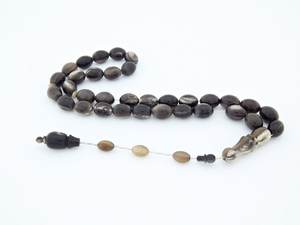 ลูกปัดแทสบิห์ฮอร์นฮอร์นฮอร์นจากช่างฝีมือทำด้วยมือพร้อมการประดิษฐ์ตัวอักษรอิสลามสำหรับการปฏิบัติที่เสียไปในราคาไม่แพง - Product Image 6