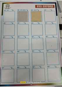 "Venta al por mayor de tela de rayas de algodón y poliéster de calidad textil uniforme para la escuela y ropa médica" - Product Image 3