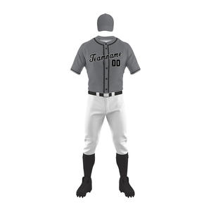 4XL Big OEM Custom Baseball Jersey Shirt Venta caliente en Stock Sublimación y uniformes con logotipo bordado para béisbol y softbol - Product Image 5