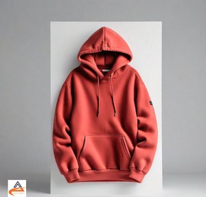 Sudadera de lana con capucha GSM 350 con estilo para hombre, ropa de invierno resistente al viento, Material de poliéster/algodón de alta calidad - Product Image 5