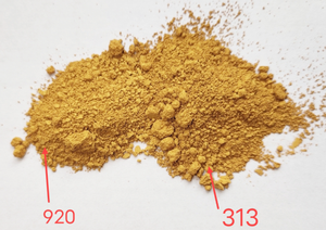 Oxyde de fer jaune <span class=keywords><strong>CI</strong></span> <span class=keywords><strong>77492</strong></span> poudre de couleur inorganique jaune fer fard à paupières poudre de crayon à sourcils poudre pour cosmétiques - Product Image 5