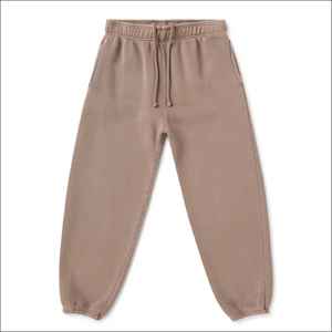 Pantalones Deportivos de Felpa de 300 g/m² para Hombre, Peso Medio, 100 % Algodón, Antiarrugas, Casuales, de Lujo, Lisos, con Cintura Alta y Puños Elásticos - Product Image 5