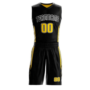 Conjunto de camiseta de baloncesto al por mayor con logotipo personalizado, ropa deportiva para hombre, camiseta sin mangas y pantalones cortos, uniformes de baloncesto reversibles - Product Image 1