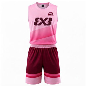 Diseña Tu Propio Logotipo, Uniforme de Baloncesto 3x3, 100% Poliéster Transpirable, Colores y Tallas Personalizadas de Alta Calidad, Último Estilo - Product Image 1