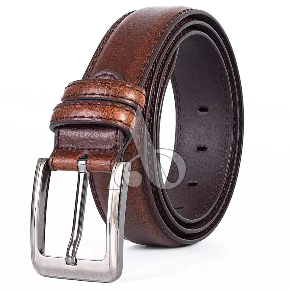 Casual High Quality Belt Vintage Design Pin Buckle Genuine Leather Belts For Men