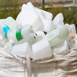 Natural <b>White</b> Virgin HDPE Flakes for Film & Food Grade Applications High Flow Molding Milk Bottle Scrap for Sale - Product Image 5