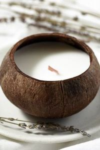 เทียนกะลามะพร้าวแบบพรีเมี่ยมเทียนหอมสำหรับตกแต่งบ้าน - Product Image 2