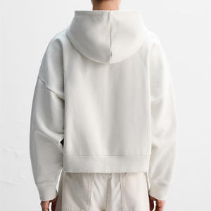 เสื้อฮู้ดผ้าฝ้าย500gsm โอเวอร์ไซส์ของผู้ชายเสื้อมีฮู้ดผ้าคอตตอนรุ่นที่กำหนดเอง - Product Image 4