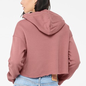 Sudadera con capucha con cremallera de felpa francesa de 400 GSM ecológica para mujer, Jersey de punto transpirable de gran tamaño, logotipo personalizado, forro polar de algodón Vintage - Product Image 3