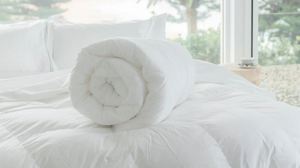 Fibra de edredón de doble tamaño de alta calidad europea y silicona combinada con tela de algodón para uso en hoteles y hogares - Product Image 2