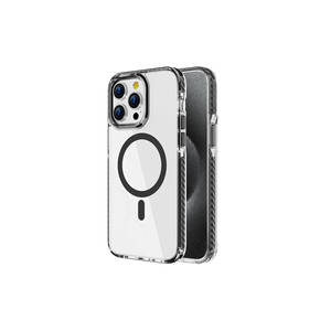 Coque en TPU compatible MagSafe Netzy pour iPhone 15 Pro Max avec protection airbag et attache de sangle - Product Image 1