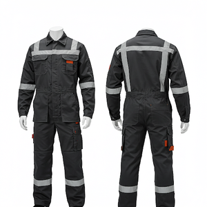 Overol de seguridad de alta visibilidad para servicios de emergencia y trabajadores Overol de seguridad para protección contra el clima y visibilidad - Product Image 6