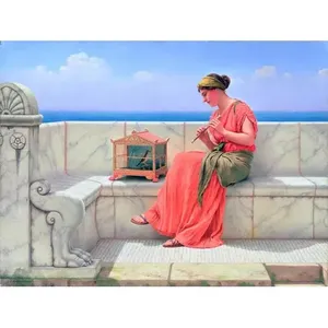 ภาพจิตรกรรมฝาผนังกระเบื้องลายเสียงหวาน8x6ภาพจิตรกรรมฝาผนังเซรามิกติดผนังห้องครัวห้องน้ำ - Product Image 1